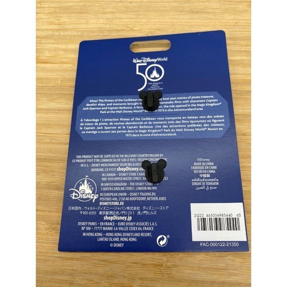 Disney Mickey Mouse Pirates Pin Main Attraction 50th Limited Edition - Picture 10 of 13